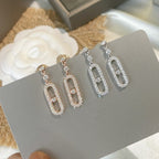 [MIRA] DORMEUSES MOVE UNO DIAMOND EARRINGS
