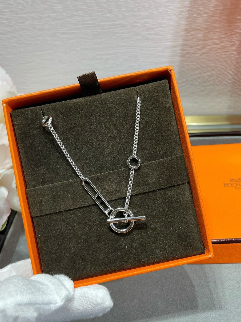 ??MIRA?¡¥HM STERLING CHAINE D'ANCRE HEART