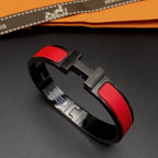 ??MIRA?¡¥CLIC HM SO BLACK RED BRACELET
