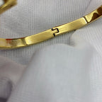 ??MIRA?¡¥CLASSIC HM CLIC WHITE 8MM ENAMEL BRACELET