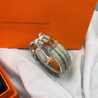 ??MIRA?¡¥CLASSIC HM CLIC GREEN 8MM ENAMEL BRACELET