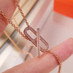 ??MIRA?¡¥HM FIRE PIG NOSE NECKLACE TRENDY STREET
