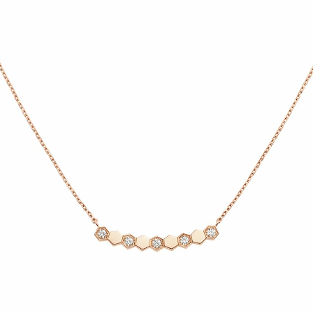 ??MIRA?¡¥BEE MY LOVE DIAMOND NECKLACE