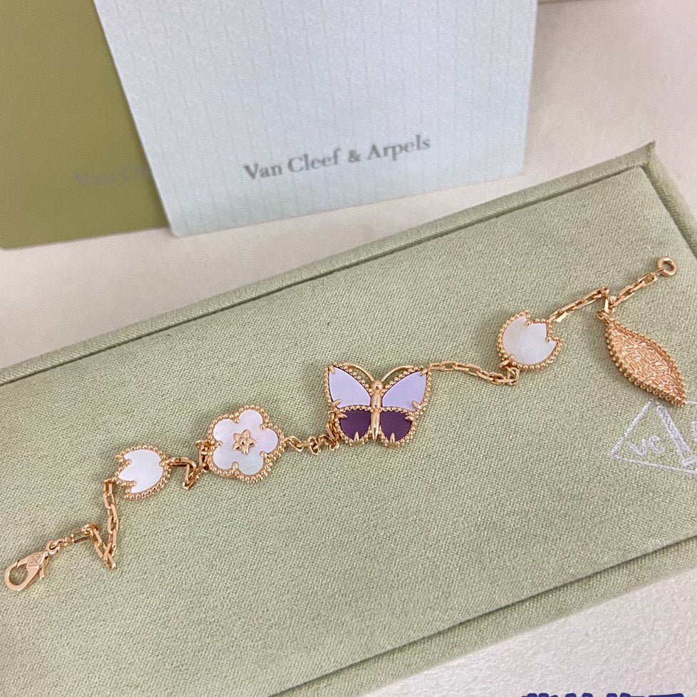 [MIRA] 26 NEW CLOVER LUCKY LIGHT PURPLE SET