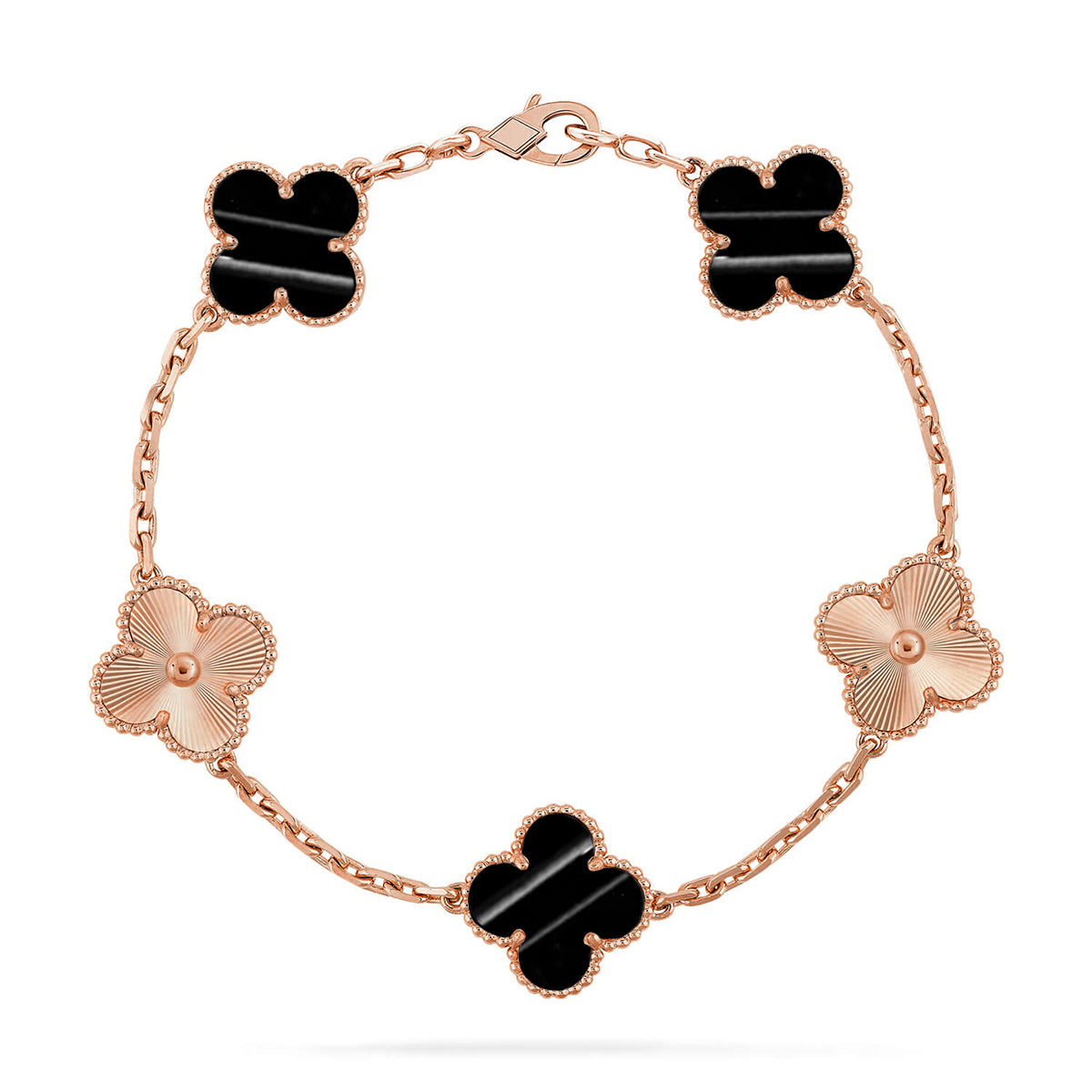 [MIRA]New  CLOVER 5 MOTIF PULSAR STONE BRACELET COLLECTION