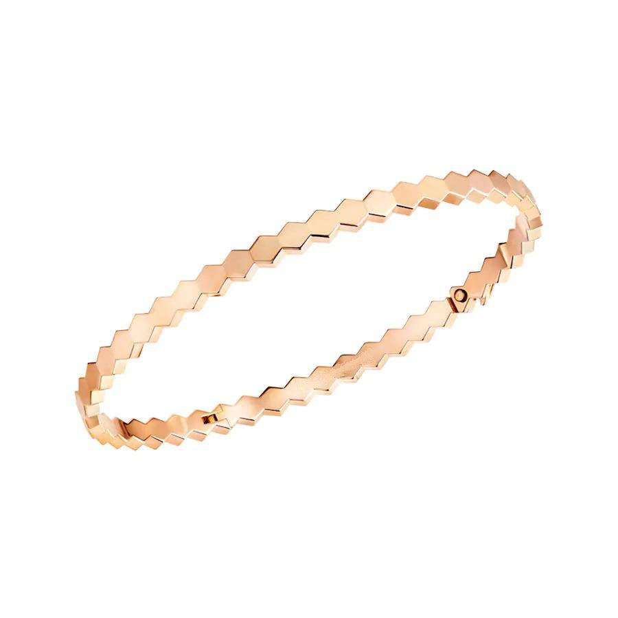 ??MIRA?¡¥BEE LOVE PINK GOLD BRACELET
