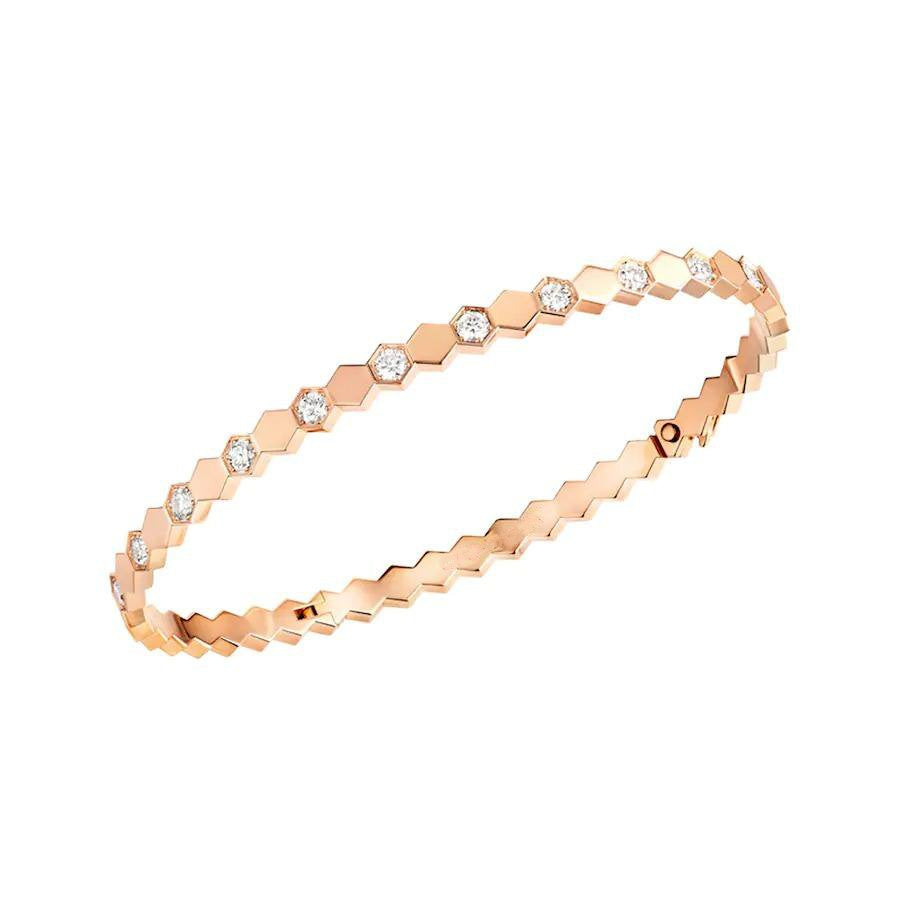 ??MIRA?¡¥BEE LOVE SILVER DIAMOND BRACELET