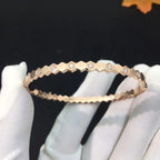 ??MIRA?¡¥BEE LOVE PINK GOLD DIAMOND BRACELET