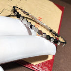 ??MIRA?¡¥BEE LOVE SILVER DIAMOND BRACELET