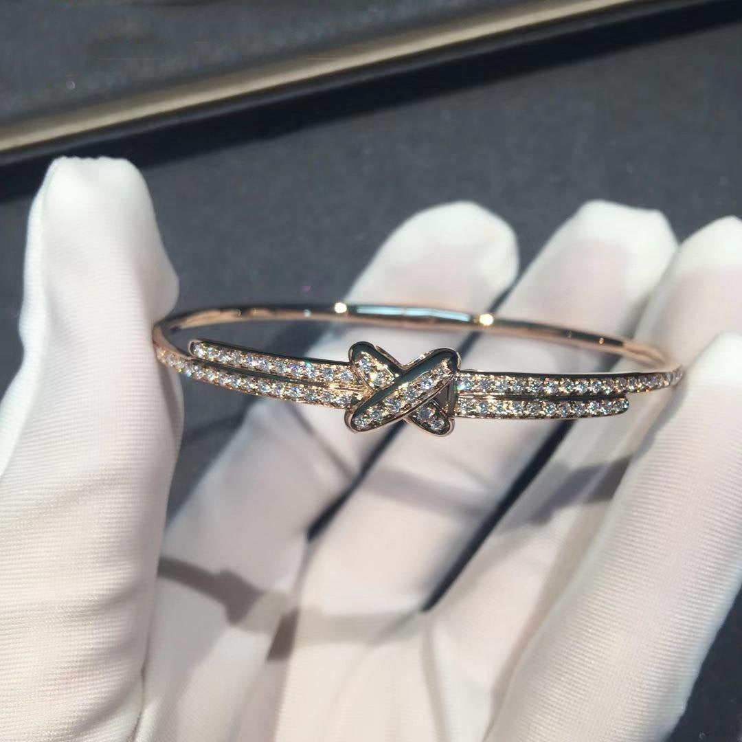 ??MIRA?¡¥JEUX DE BRACELET DIAMONDS PINK GOLD