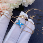 ??MIRA?¡¥JEUX BRACELET TURQUOISE PINK GOLD 1 DIAMOND