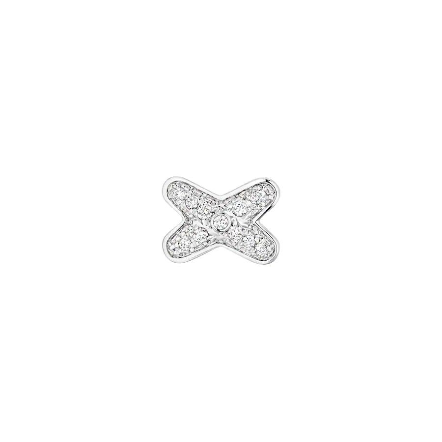 ??MIRA?¡¥JEUX DE SILVER DIAMOND EARRINGS