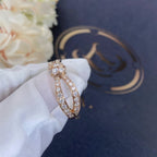??MIRA?¡¥LIENS PINK GOLD DIAMOND RING
