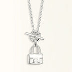 ??MIRA?¡¥POP H PEDANT SILVER NECKLACE