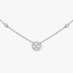 [MIRA] Diamond Necklace 0,20ct Brilliant Shape Joy