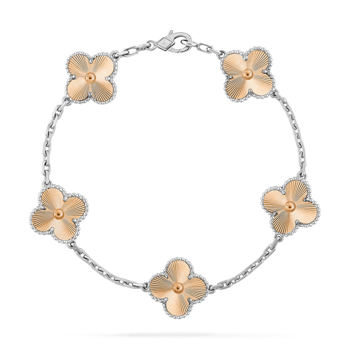 [MIRA]New  CLOVER 5 MOTIF LASER BRACELET COLLECTION