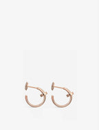 ??MIRA?¡¥JUSTE EARRINGS PINK GOLD
