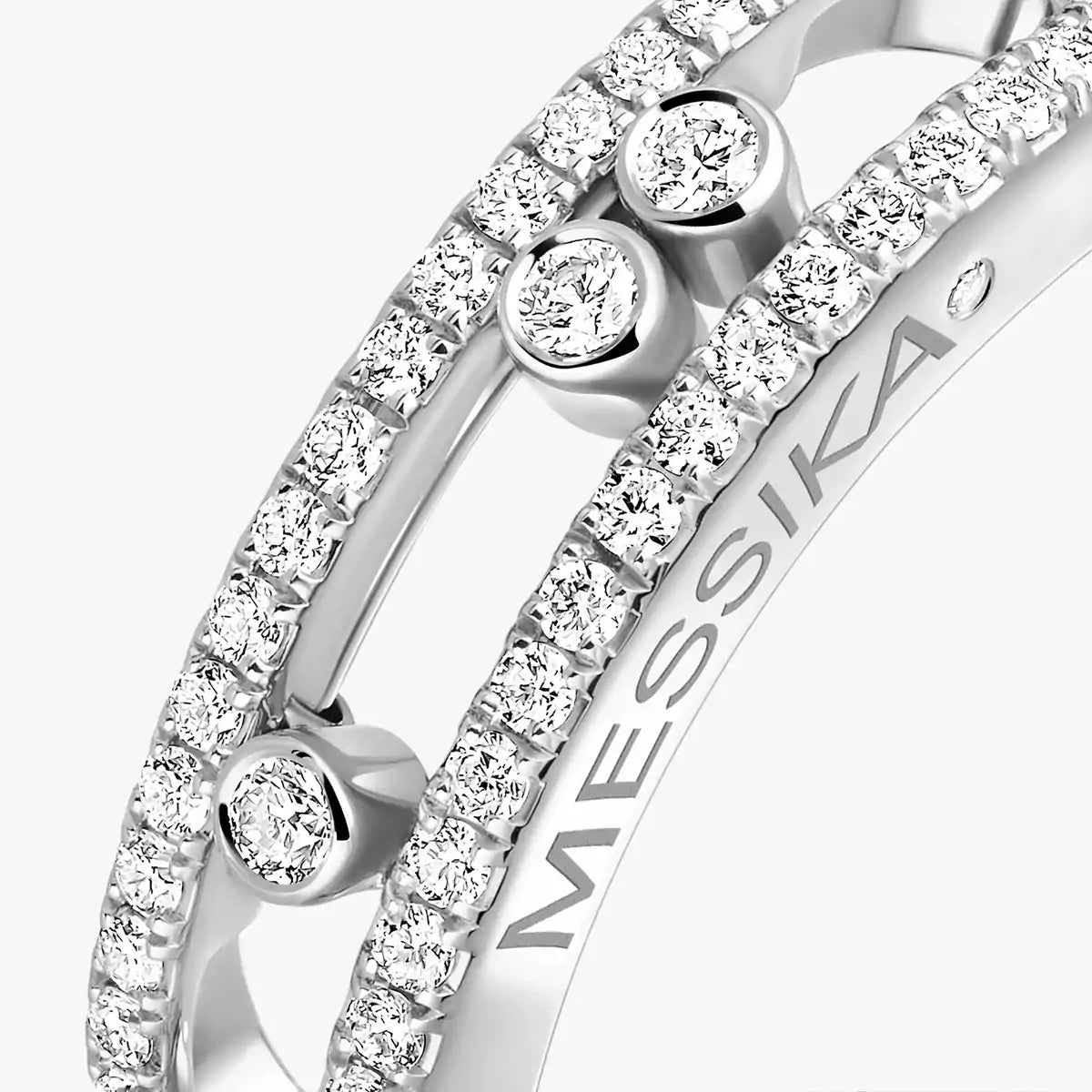 [MIRA]  Baby Move Gold Diamond Pave_ Ring