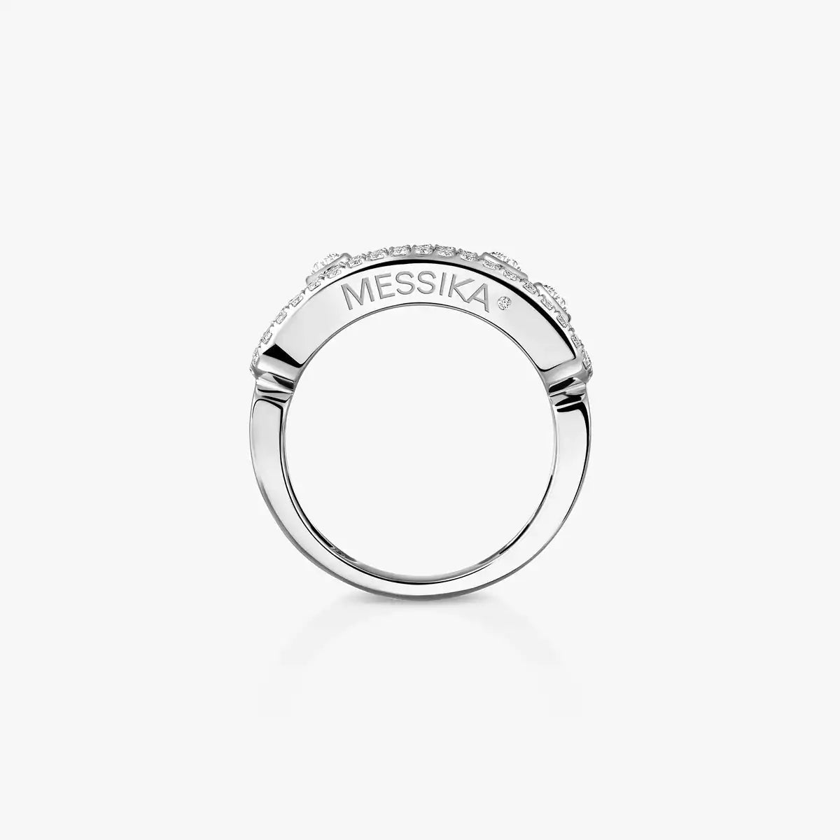 [MIRA]  Move Gold Diamond Pave_ Ring