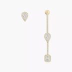 [MIRA]Diamond Drop Earrings My Twin