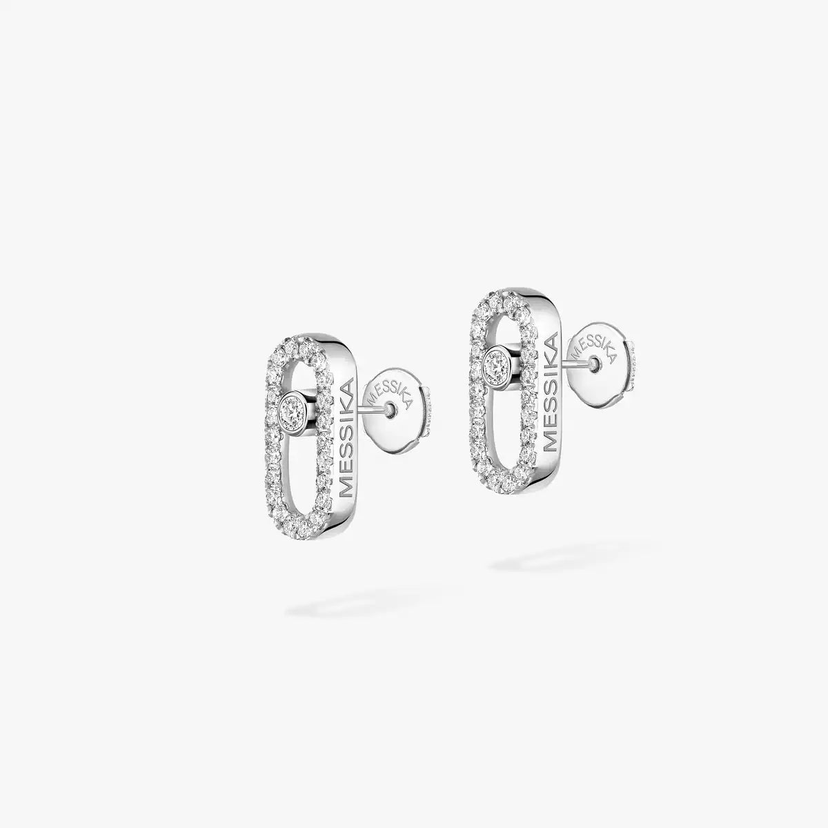 [MIRA]Move Uno Diamond Earrings
