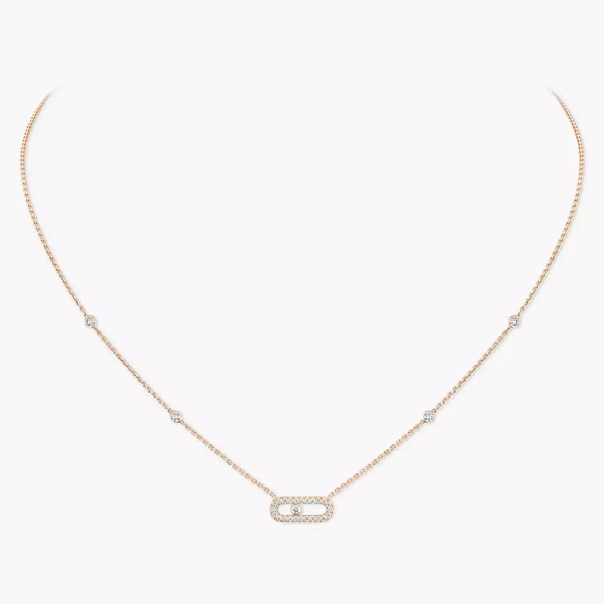 [MIRA] Diamond Necklace Move Uno