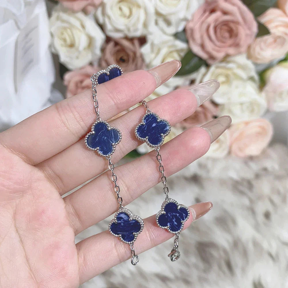 [MIRA]New CLOVER 5 MOTIF PIETERSITE BRACELET COLLECTION