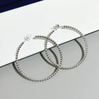 [MIRA]  SMOOTH BEAD STUD EARRINGS