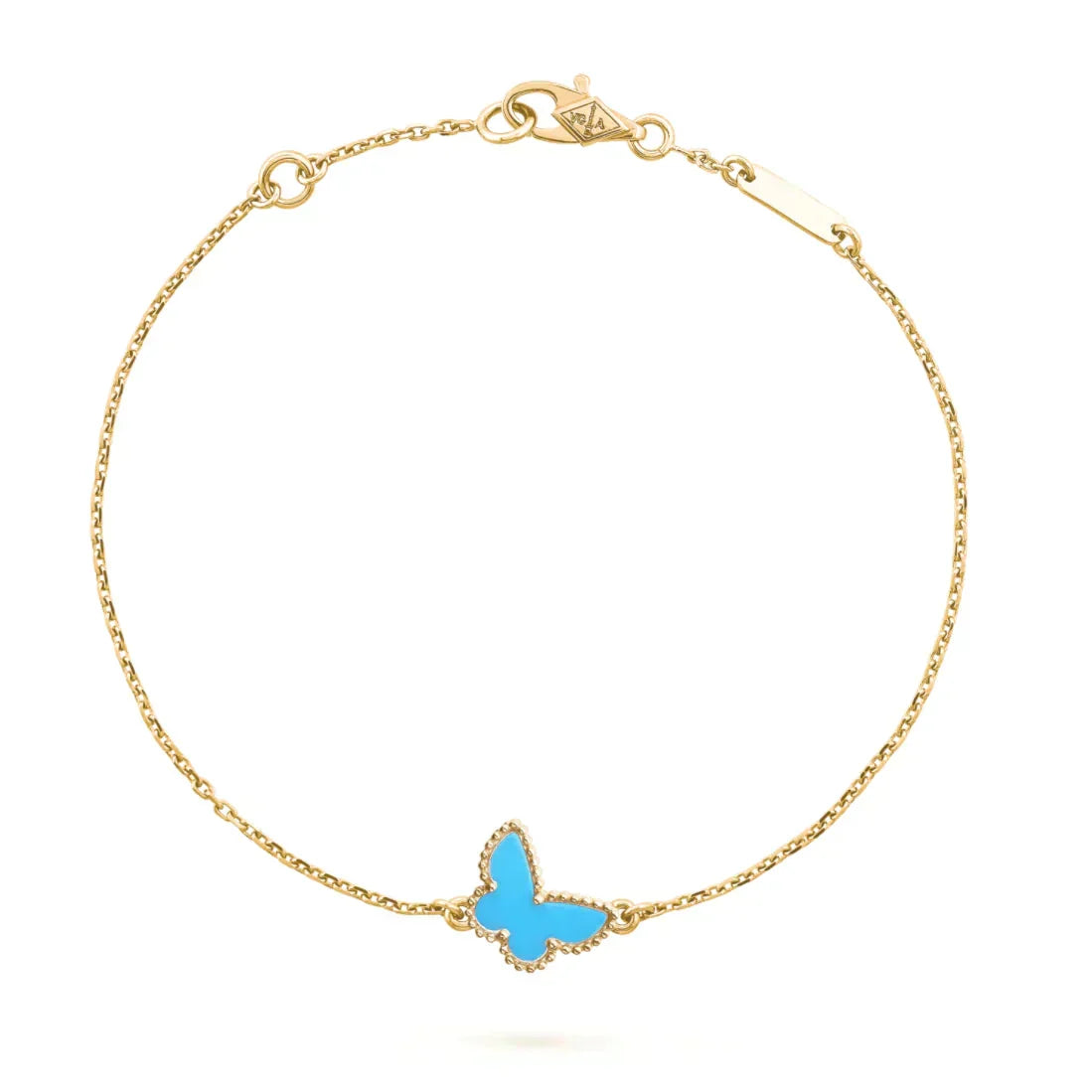 ??MIRA?¡¥BUTTERFLY TURQUOISE BUTTERFLY BRACELET