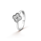 ??MIRA?¡¥CLOVER DIAMOND RING