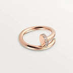 ??MIRA?¡¥JUSTE RING 2.65MM PINK GOLD DIAMOND