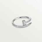 ??MIRA?¡¥JUSTE RING 1.8MM SILVER DIAMONDS