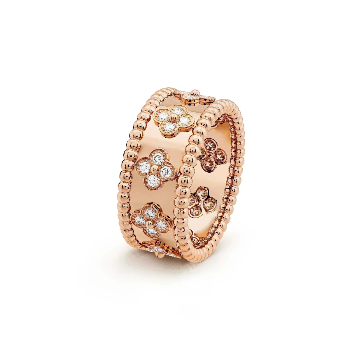 ??MIRA?¡¥CLOVER KALEIDOSCOPE RING 10MM